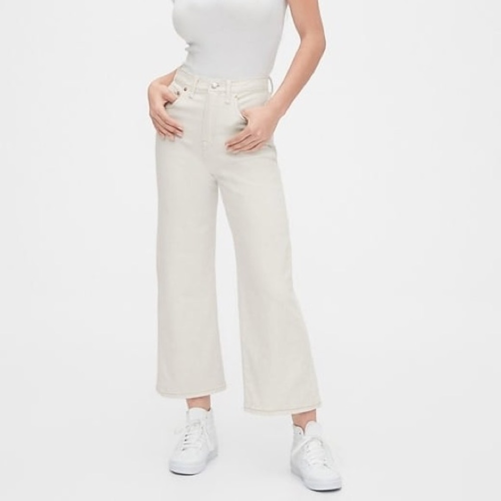 Gap High-waisted Wide Leg Jeans